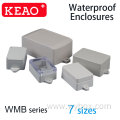 76 Sizes polyester wall-mounting enclosures box waterproof IP65 abs plastic mount db box electrical electric flanged housing